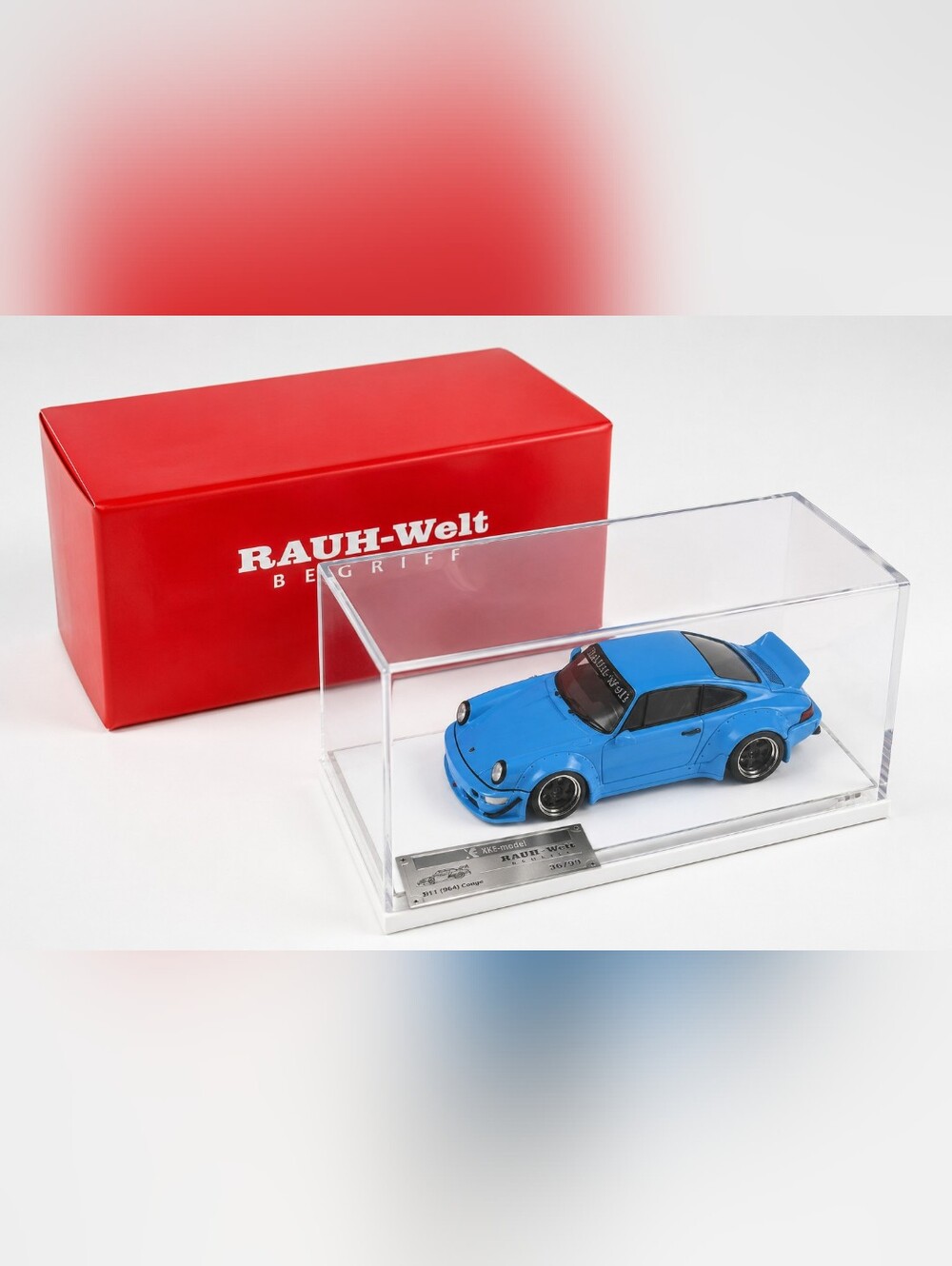 XKE Model RAUH-Welt Begriff RWB Porsche 911 964 Coupe Blue Limited 36/99 Rare
